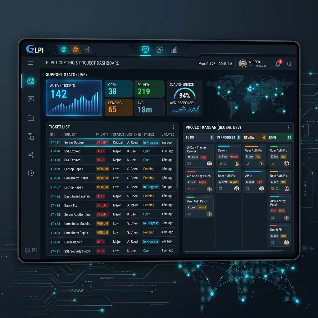 Vista previa de Ecosistema de plugins GLPI